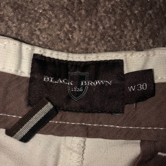 Men Black Brown size 30 men shorts - Picture 2 of 3